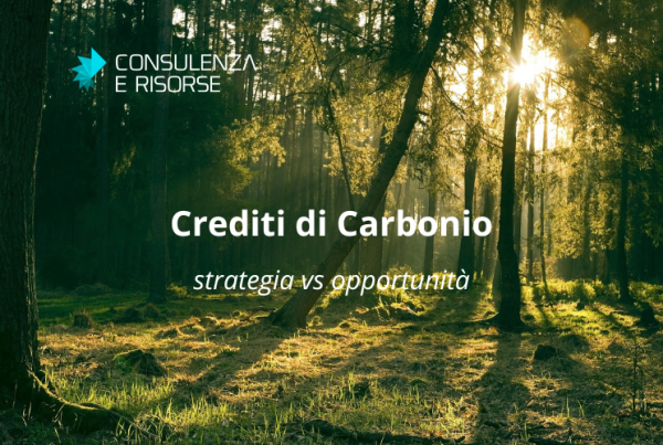 Crediti Carbonio