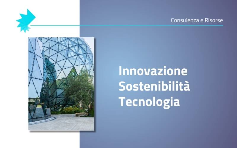 Innovazione sostenibilità