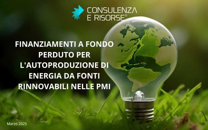 finanza agevolata e sostenibilità