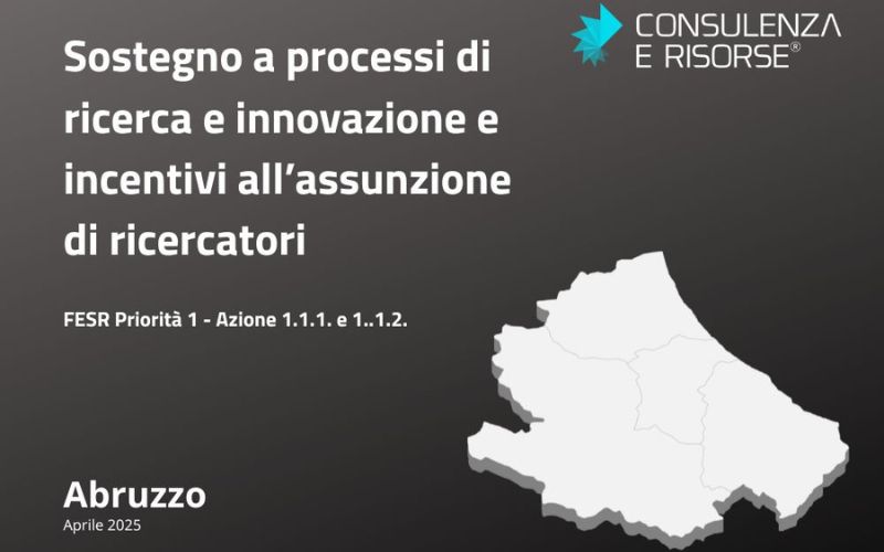 ricerca e innovazione Regione Abruzzo