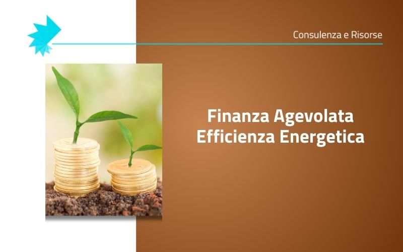 Finanza agevolata ed efficienza energetica