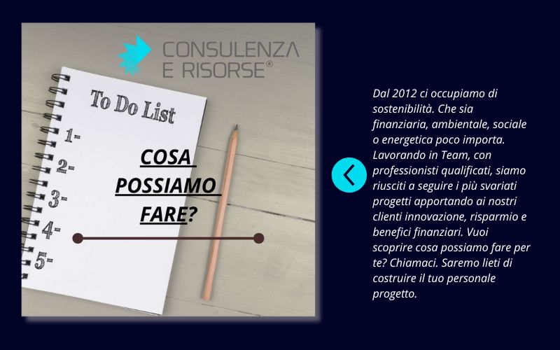 consulenza e risorse