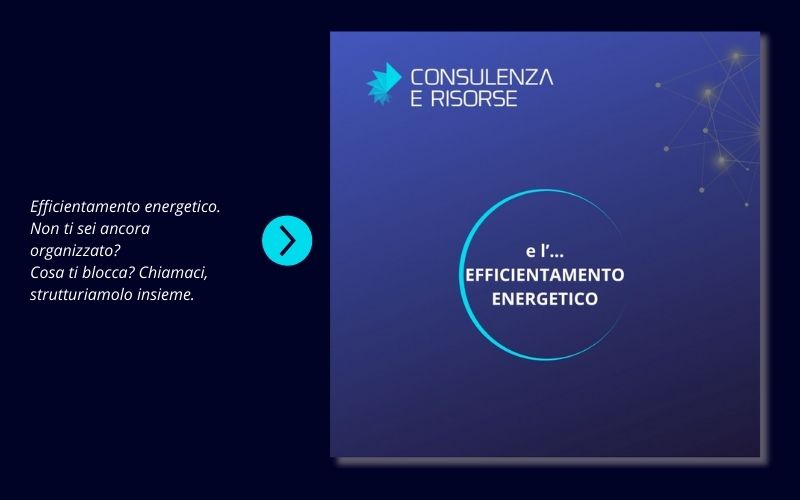 L'efficientamento energetico per CeR
