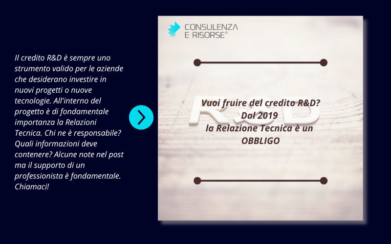 Credito R&D