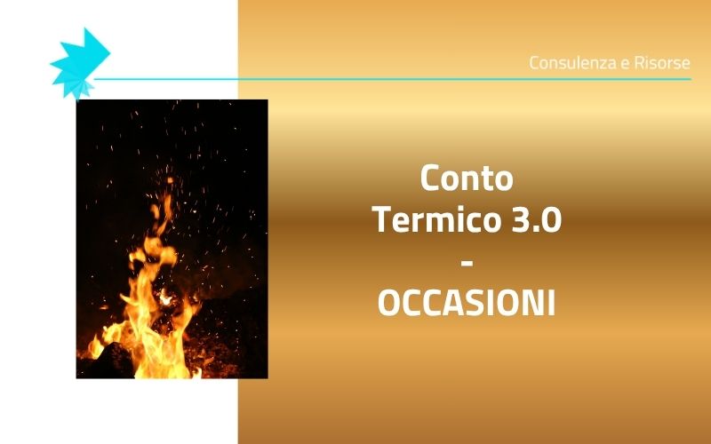 Conto termico 3.0 regole